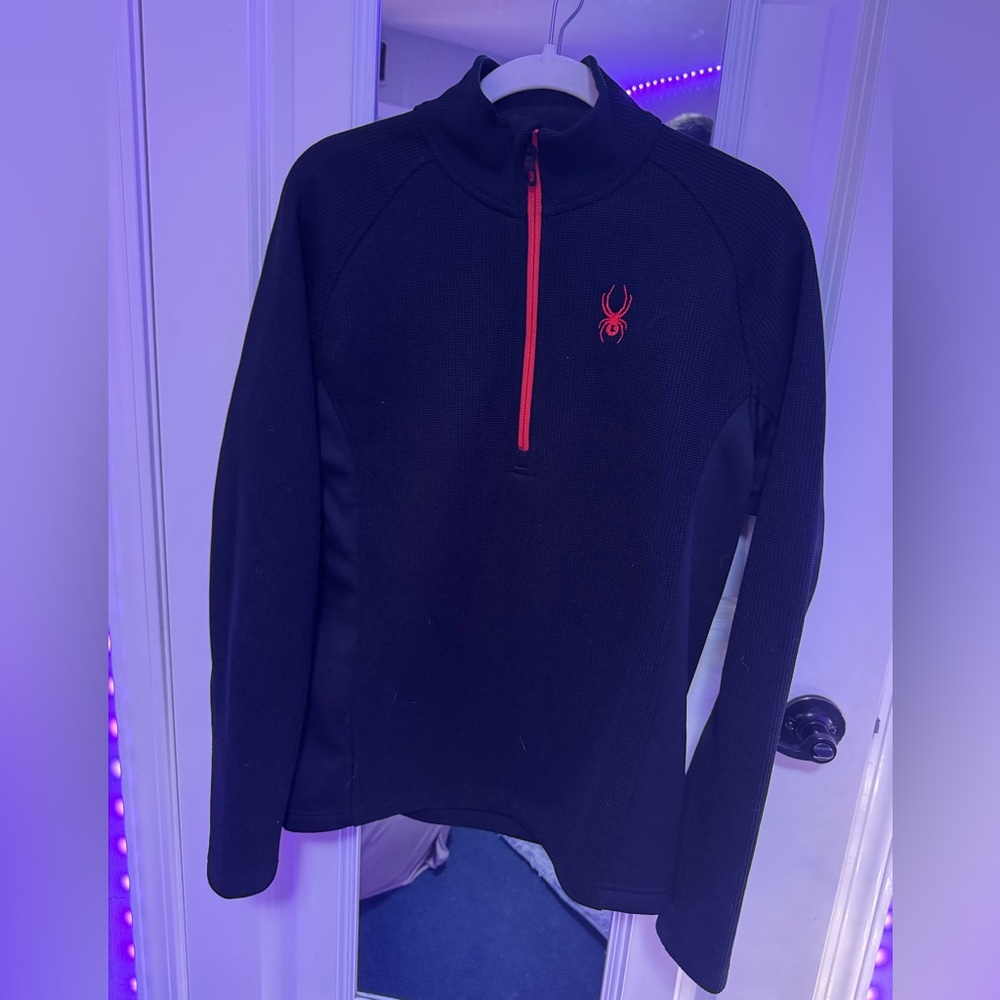 Men’s half zip spyder jacket